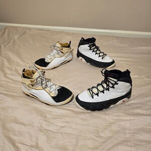 Nike Jordan Olympia + Air Jordan 9 IX "Space Jam" (Restoration) - Sz 11 Lot